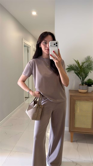 MD Frols Vizon Kısa Kollu Pantolon Takım