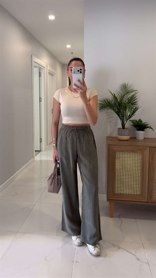 MD Subse Haki Tensel Pantolon