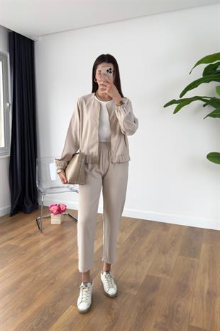 Mella Taş Fermuarlı Takım