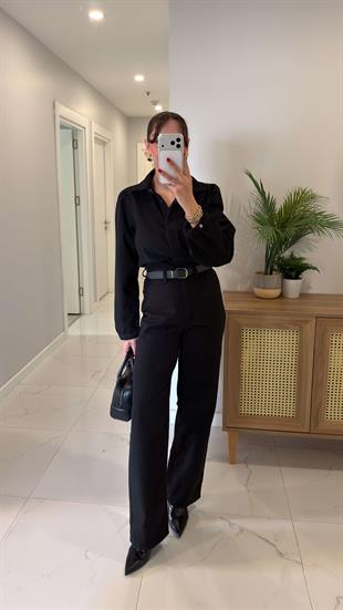 Nersa Siyah Kemerli Tulum