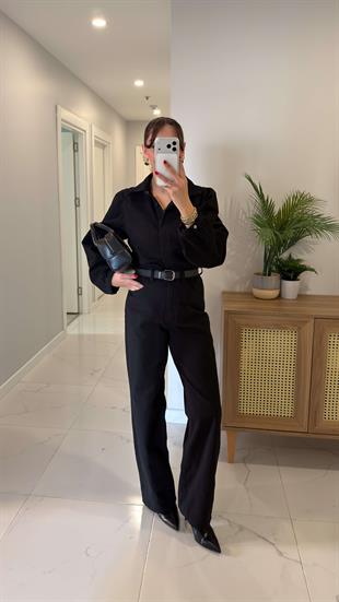 Nersa Siyah Kemerli Tulum