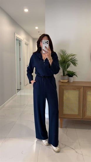 Neysan Lacivert Premium Alt Üst Takım