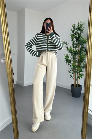 Lexa Taş Premium Palazzo Pantolon