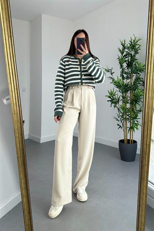 Lexa Taş Premium Palazzo Pantolon