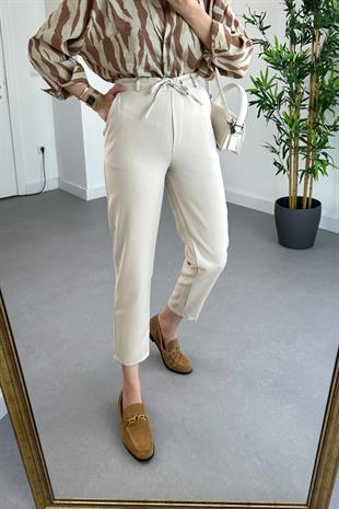 Taş Beli Bağlamalı Tünelli Atlas Pantolon