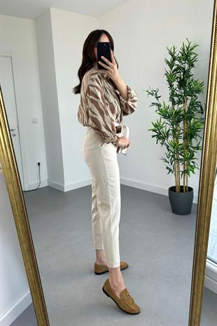 Taş Beli Bağlamalı Tünelli Atlas Pantolon