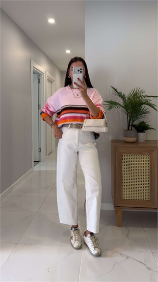 Petras Ekru Barrel Jean