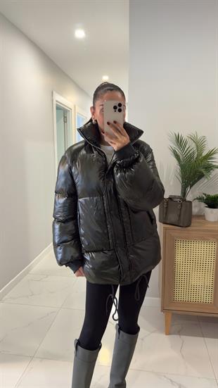 Renato Haki Parlak Şişme Mont