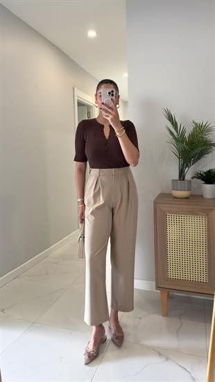 Ronsa Camel Havuç Pantolon
