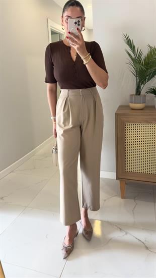 Ronsa Camel Havuç Pantolon