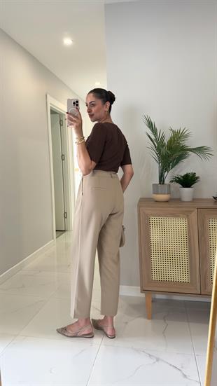 Ronsa Camel Havuç Pantolon