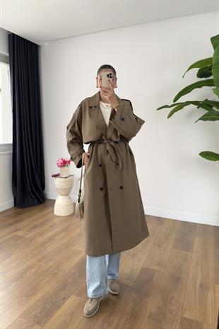Sandy Camel Premium Trençkot