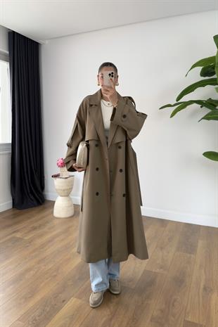 Sandy Camel Premium Trençkot