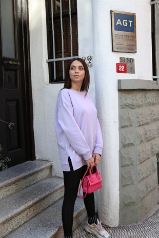 ZR Lila Basic Sweatshirt
