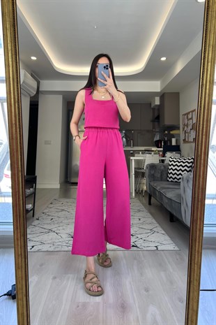 Pembe Keten İkili Takım