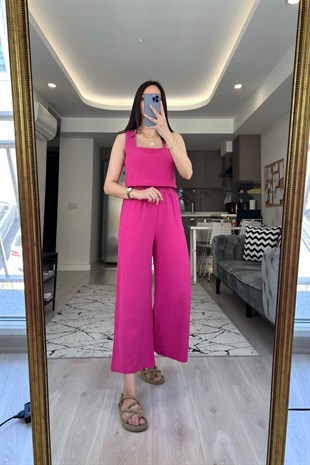 Pembe Keten İkili Takım