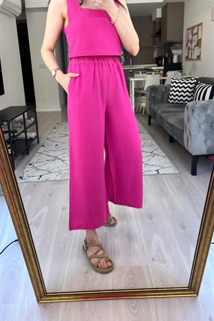 Pembe Keten İkili Takım