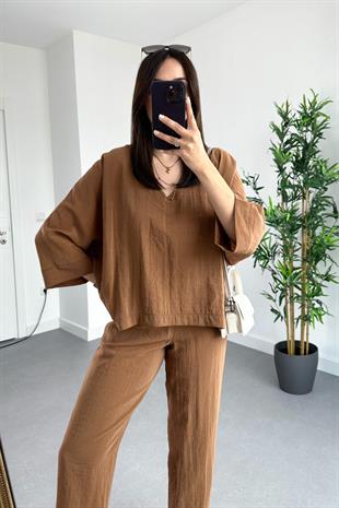 Rudy Koyu Camel Tensel İkili Takım