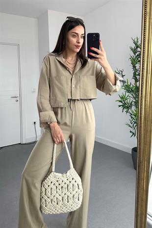 Willow Bej Premium Keten Takım