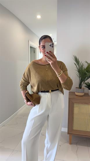 Ted Haki Simli Uzun Kol Bluz