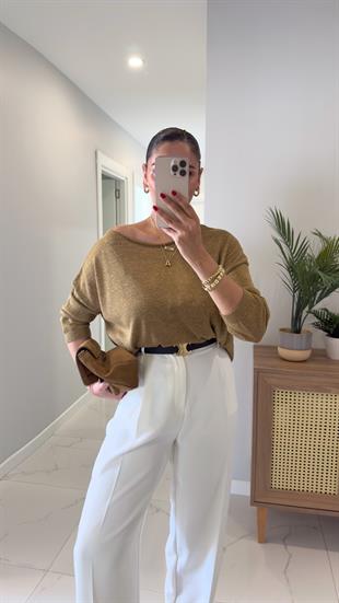 Ted Haki Simli Uzun Kol Bluz