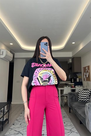 Amones Baskılı Tişört