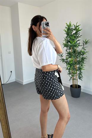 Mavi Black Baskılı Beyaz Tişört
