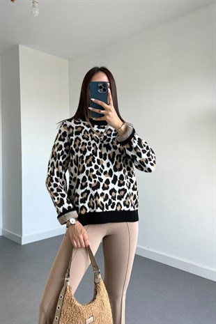 Reksa Leopar Desenli Kazak