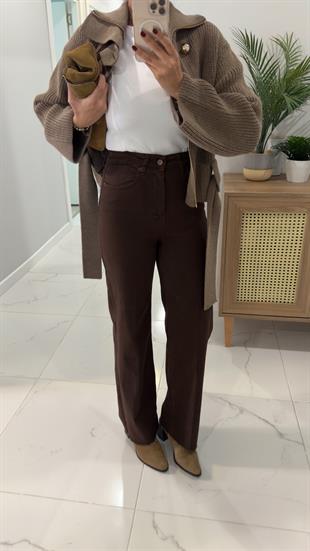 Valensi Kahve Straight Jean