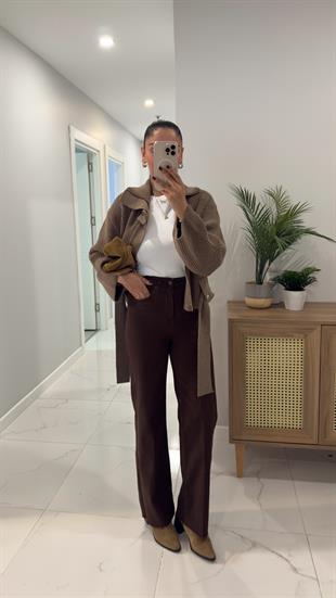 Valensi Kahve Straight Jean