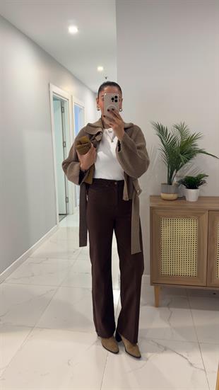 Valensi Kahve Straight Jean