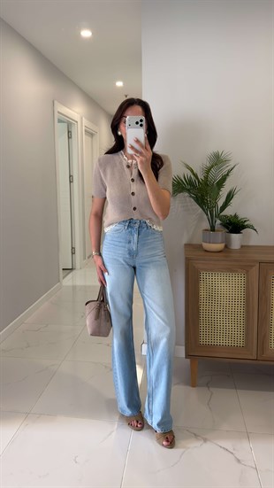 ZR Axis Açık Mavi Straıght Jean