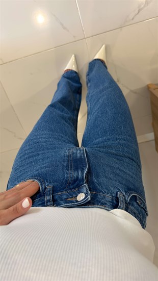 ZR Axis Mavi Straıght Jean