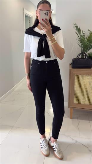 ZR Ronna Siyah Skinny Jean