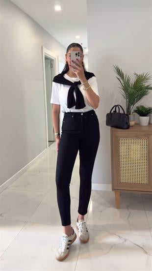 ZR Ronna Siyah Skinny Jean