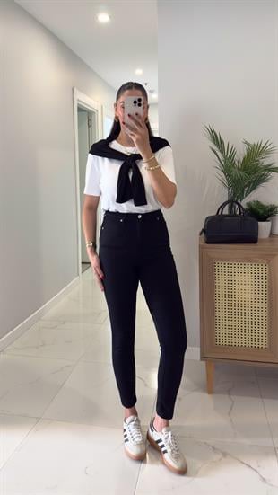 ZR Ronna Siyah Skinny Jean