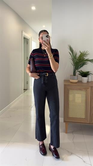 ZR Shenry Antrasit Straight Jean