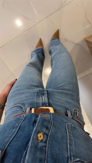 ZR Sunnes Mavi Straıght Jean