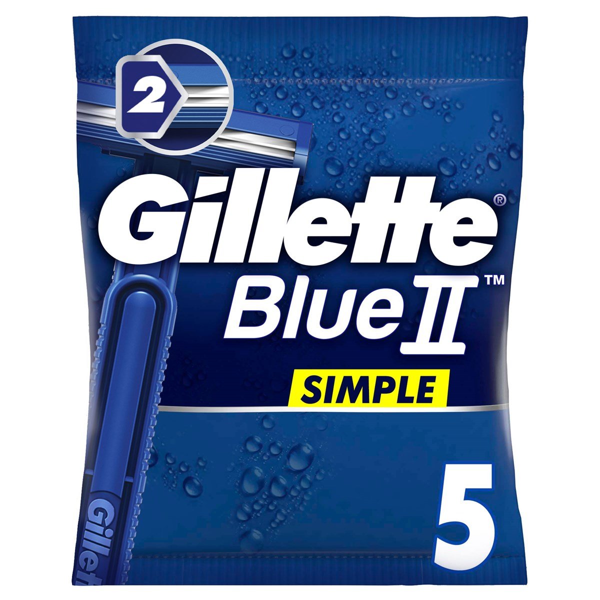 Blue2 Simple 5 li Tıraş Bıçağı 
