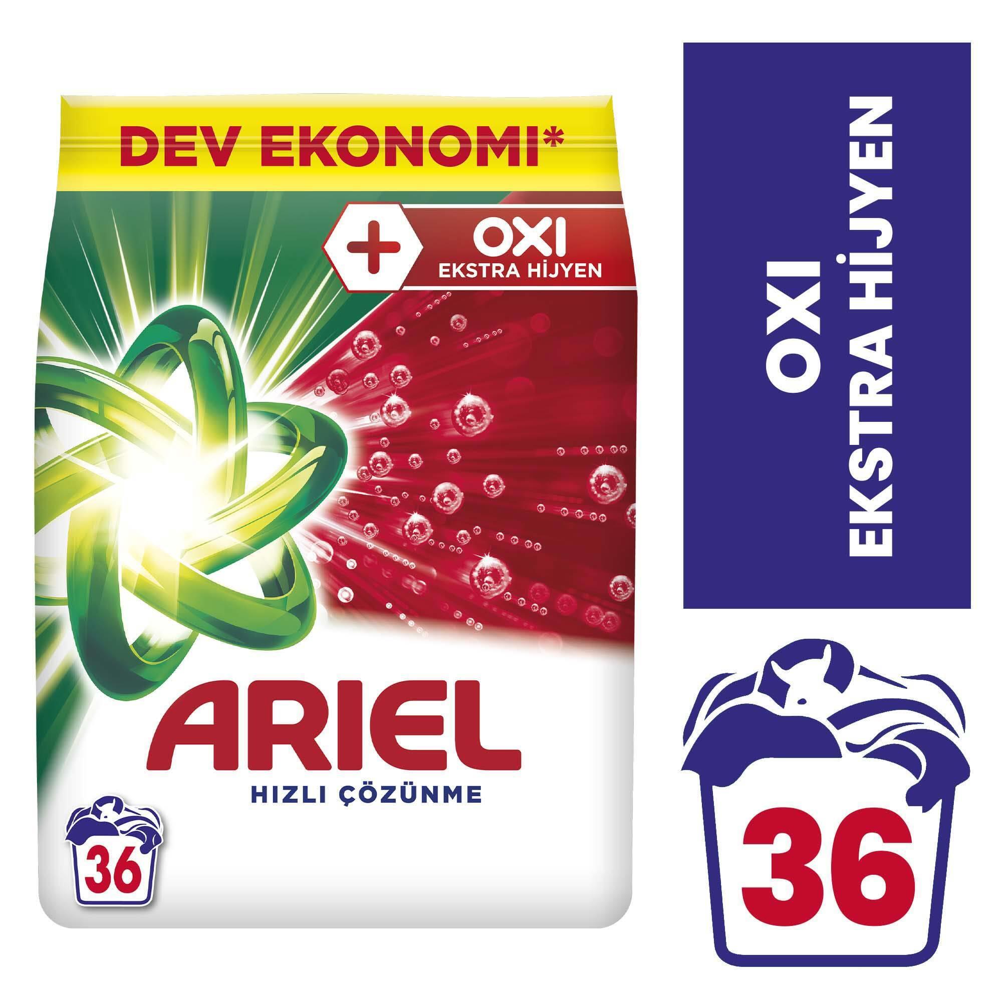  Ariel Oxi Ekstra Hijyen Çamaşır Deterjanı  5,5 KG