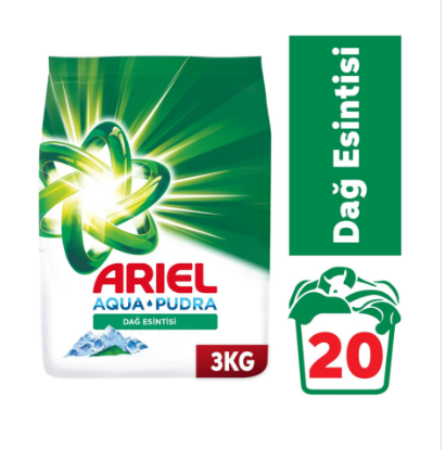 Ariel Dağ Esintisi 3 Kg Toz Deterjan