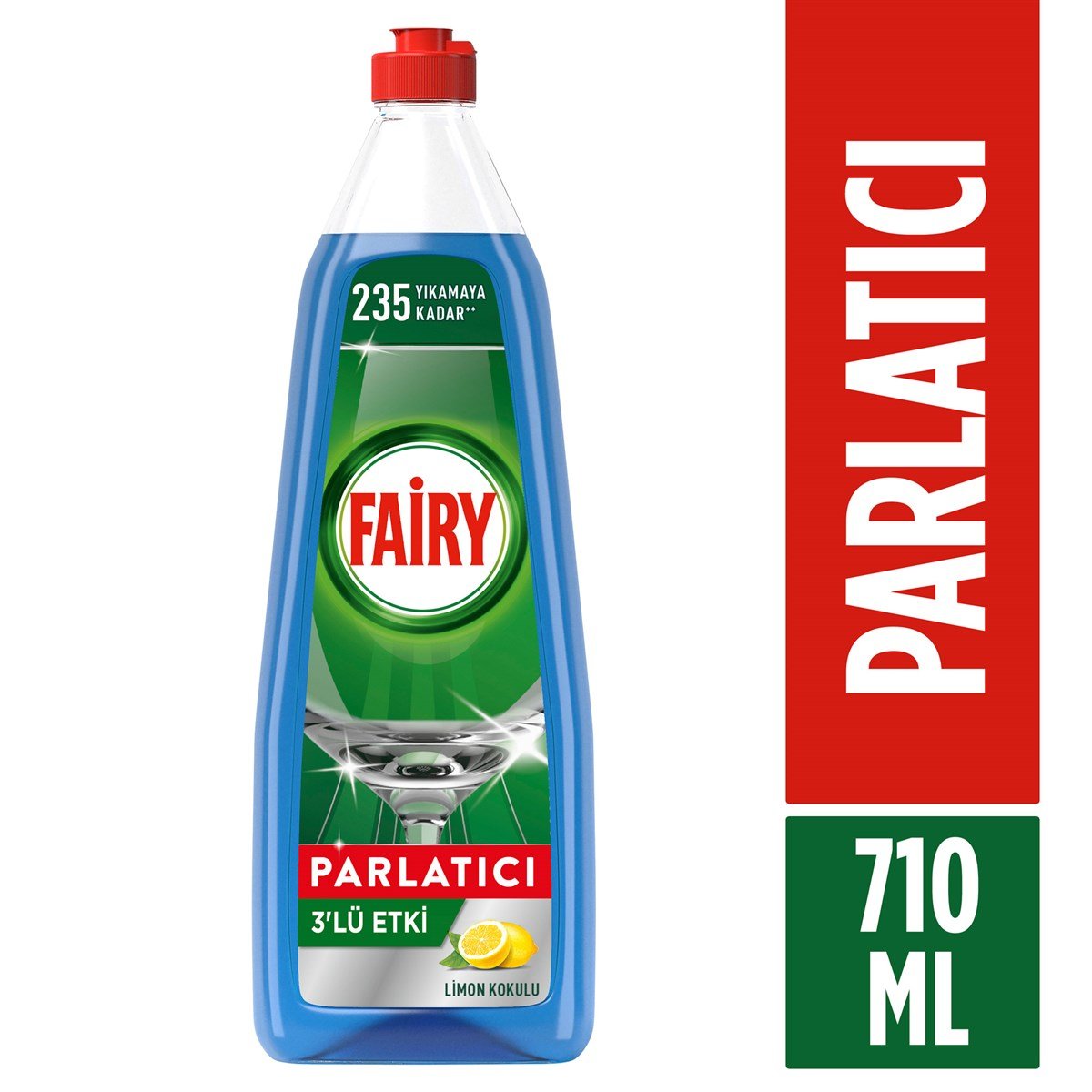 Fairy 3'lü Etki Bulaşık Makinesi Parlatıcısı 710 ml Limon