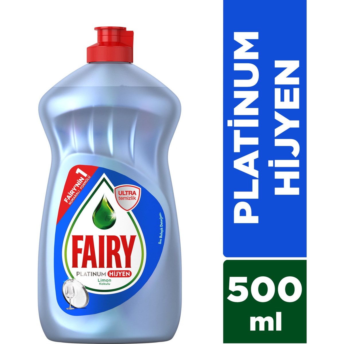Fairy Platinum Hijyen 500 ml Sıvı Bulaşık Deterjanı