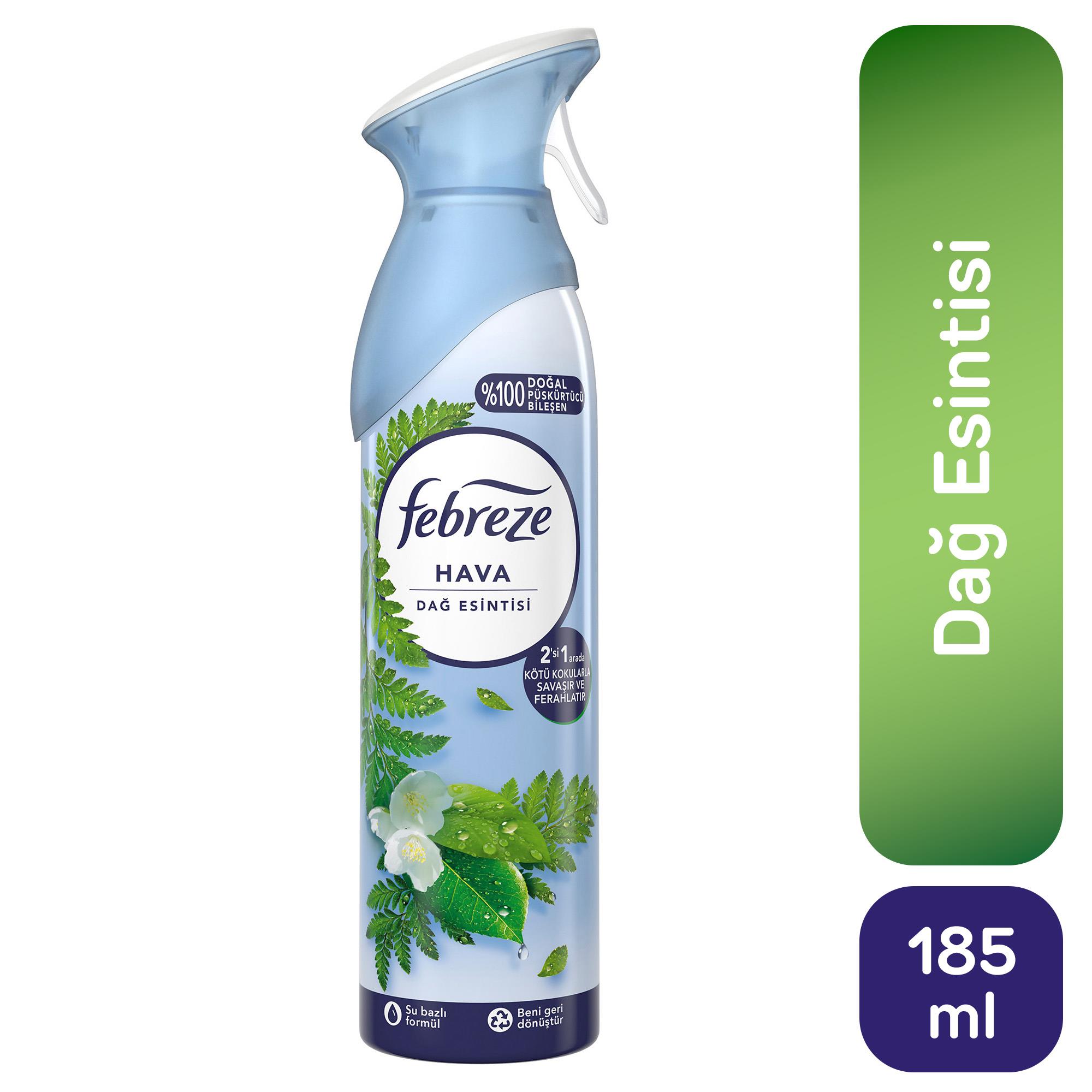 Febreze Dağ Esintisi Hava Ferahlatıcı Sprey Oda Kokusu 185 ML