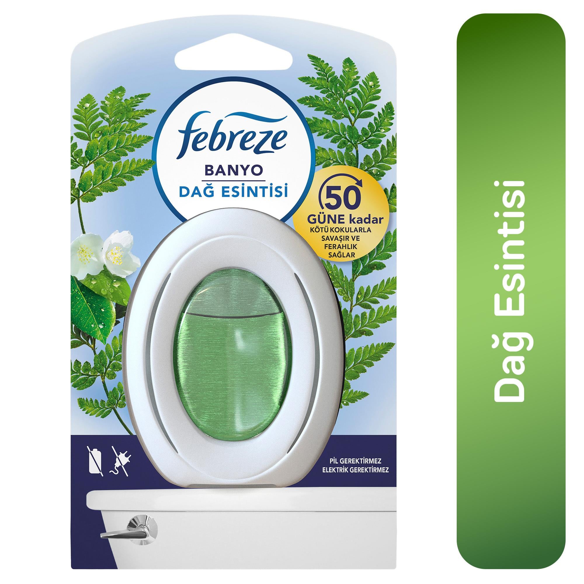 Febreze Hava Ferahlatıcı Banyo Oda Kokusu Dağ Esintisi