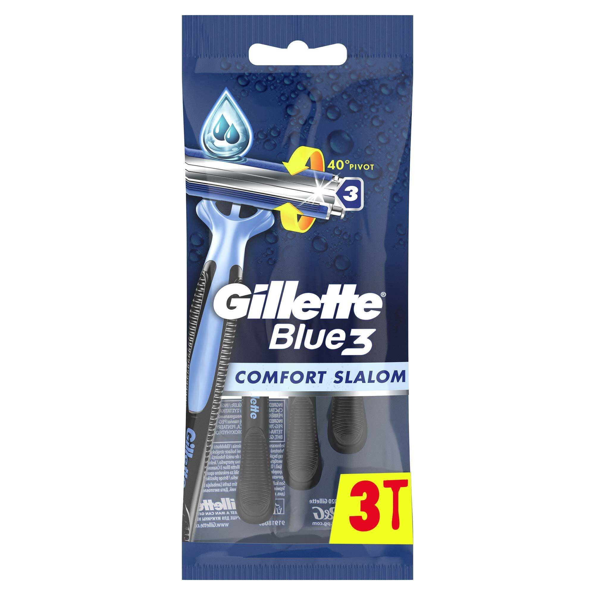 Gillette Blue3 Slalom Kullan At Tıraş Bıçağı 3'lü