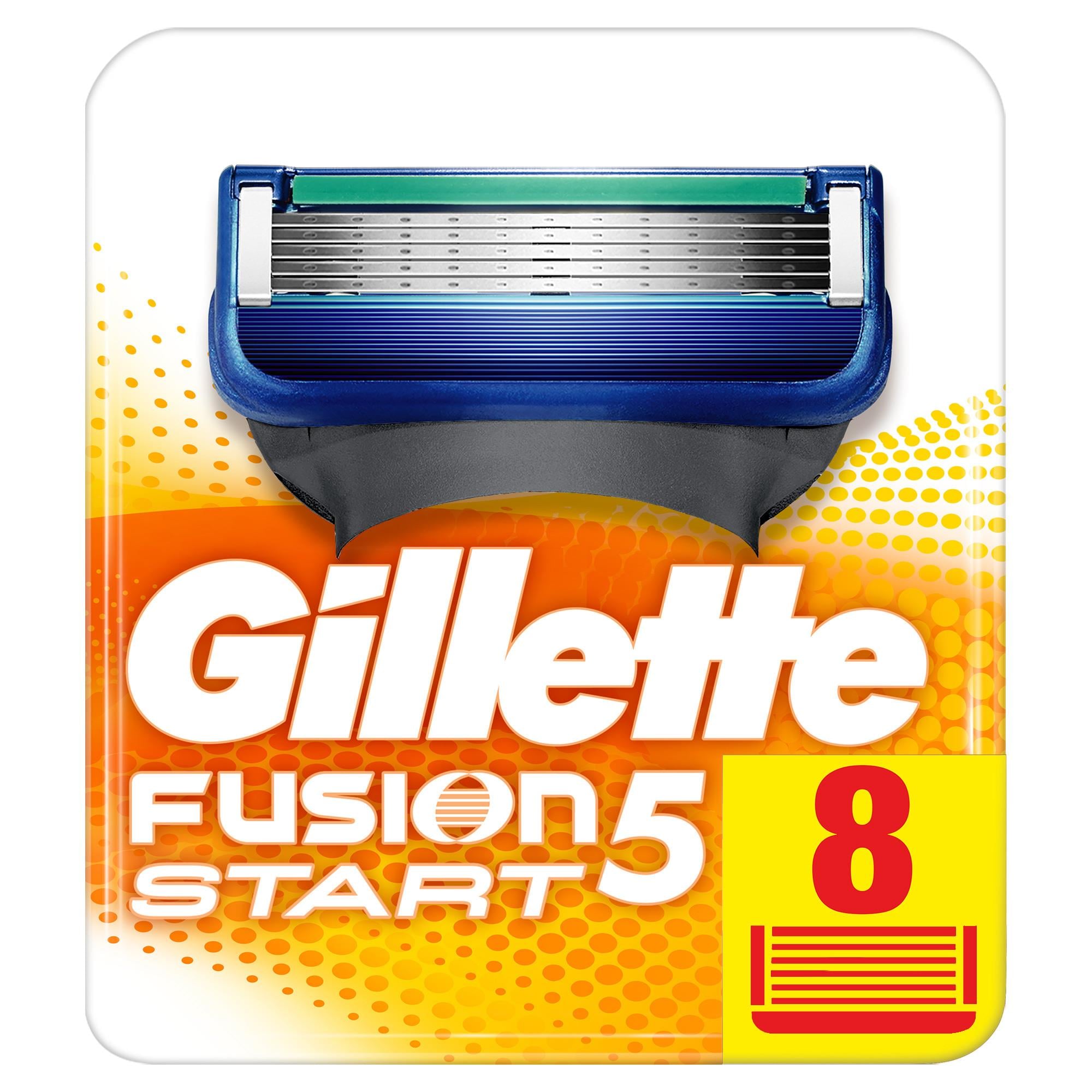 Gillette Fusion 5 Start  Yedek Tıraş Bıçağı 8'li