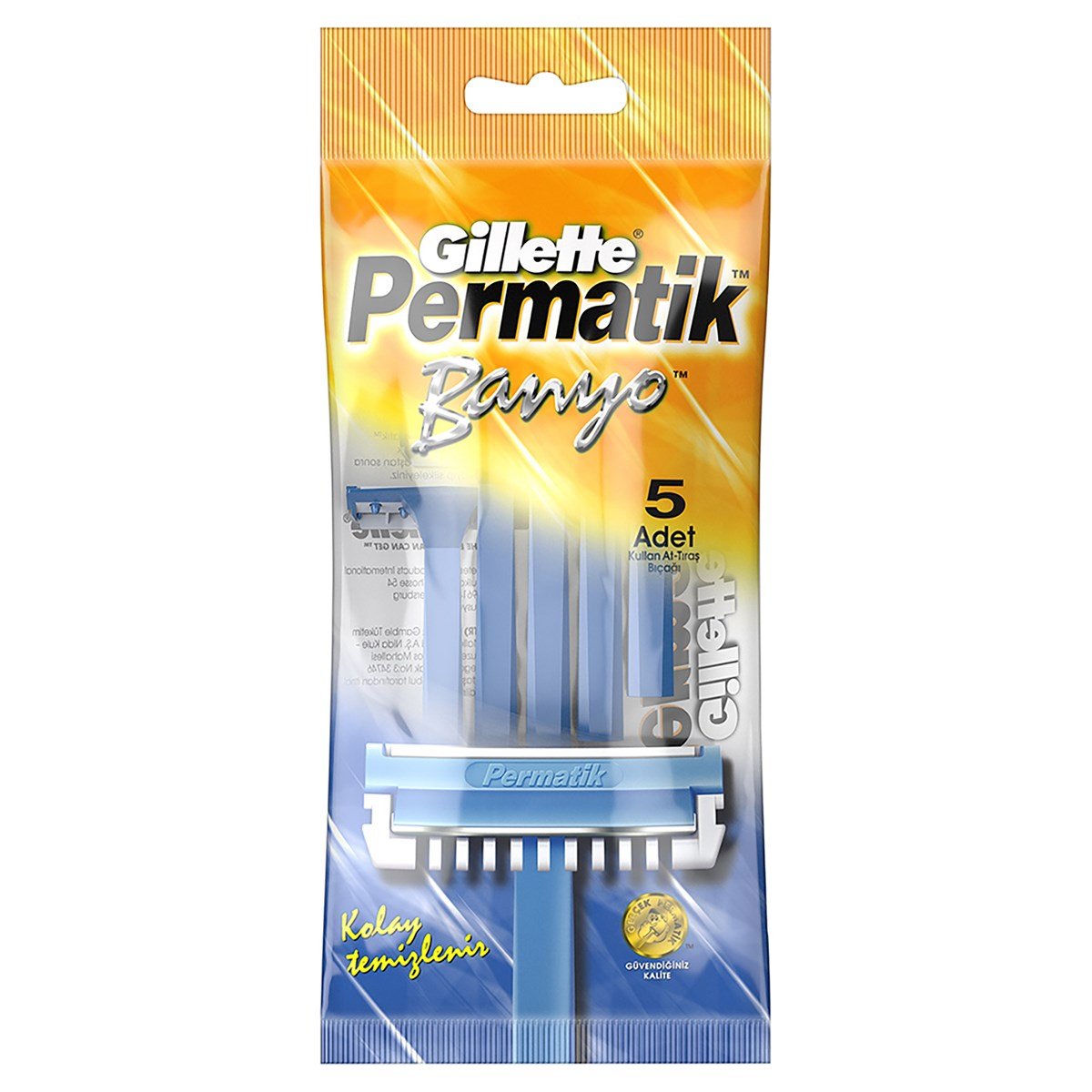 Gillette Permatik Banyo 5'li Poşet