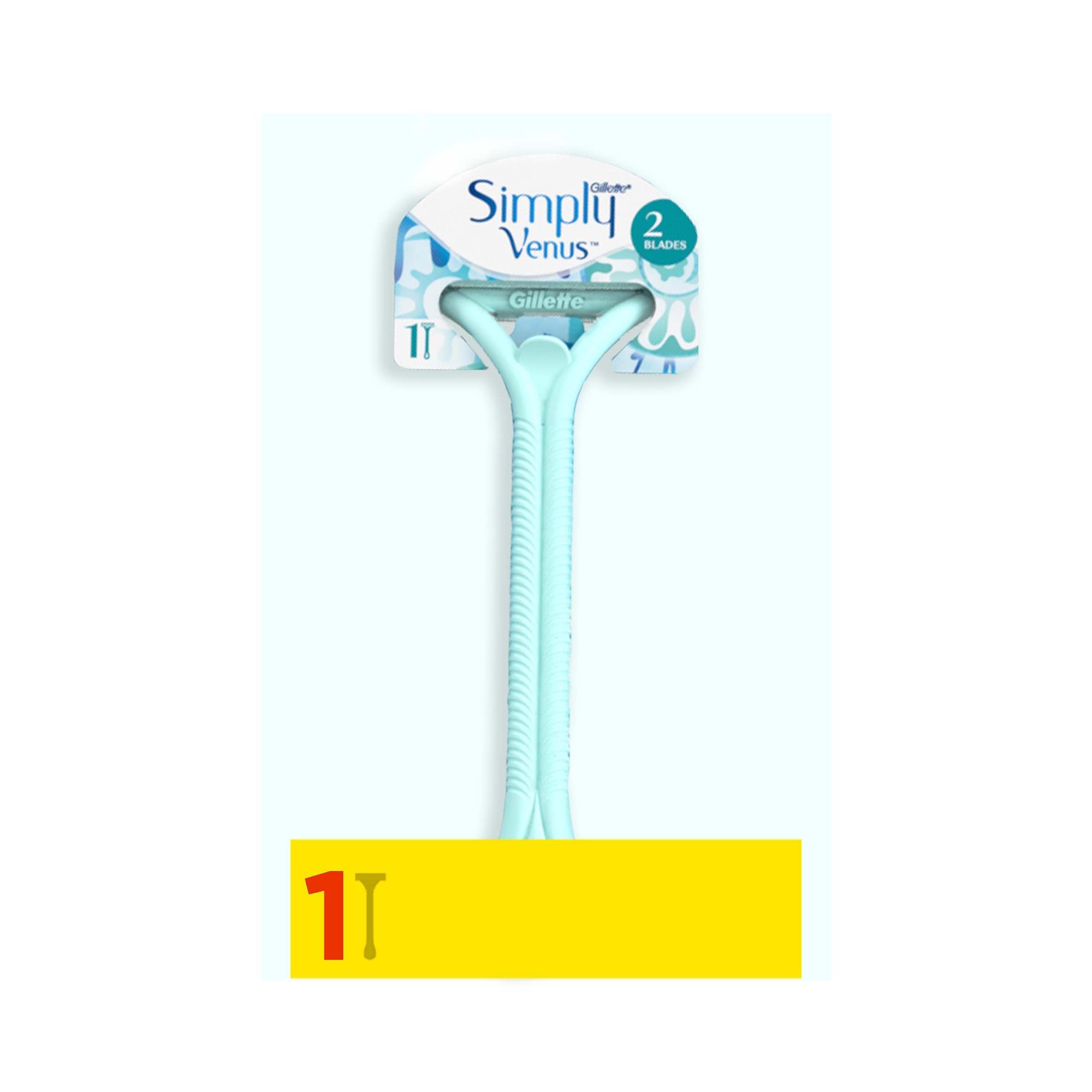 Gillette Venus Simply Venus 2 Kullan At Kadın Tıraş Bıçağı Tekli