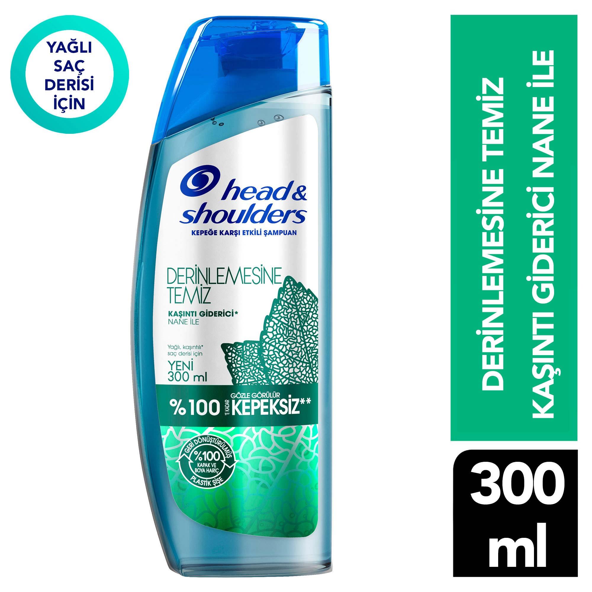 Head & Shoulders Derinlemesine Temiz Kaşıntı Giderici Şampuan 300 ML 